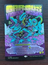1x FOIL SHOWCASE GARGOS VICIOUS WATCHER - Secret Lair MTG - Magic the Gathering picture