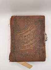 Antique Victorian Photo Album 20 Cabinet Card CDV Portraits 1800s Family Photos picture