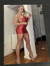 Photo Hot Sexy Beautiful Woman Short Tight Skirt Long Legs 4x6 Picture picture