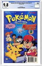 Pokemon The First Movie Mewtwo Strikes Back #1 CGC 9.8 1998 4716200022 picture