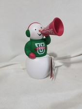 Hallmark Christmas Cheer Snowman Motion Activated Cheerleader picture