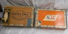 Vintage WHITE OWL & SOBO Cigar Boxes Pennsylvania  picture