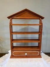 Original Vintage 1989 Lenox Spice Village Wooden Rack With Drawer Rack Only picture