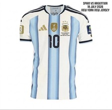 Argentina Vs Spain 2026 World Final Messi 10 Jersey picture