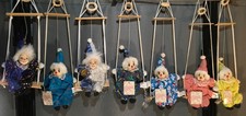 Brand new set. Vintage Clown Marrionette  picture