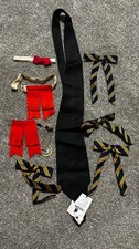 Vintage Royal Canadian Legion Uniform Accessories Tie Bow Ties Ribbons Scout Lot picture