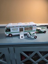 1998 Hess Recreation Van Truck w/Dune Buggy And Motorcycle Brand New In Box picture