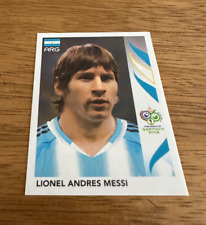 #185 - 2006 PANINI CUP GERMANY - Lionel MESSI Rookie (1st) picture