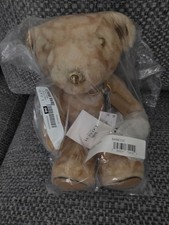 COACH BEAR  SHEARLING COLLECTIBLE  BEIGE MULTI  COLOR  C7058  LIMITED EDITION picture