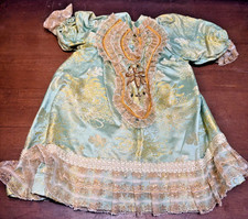 Vtg Infant Of Prague Vestment 16” Handmade pink Gown Dress  Roman Catholic picture
