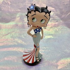 Danbury Mint Red White and Betty Boop Figurine 2015 Statue Americana Patriotic picture