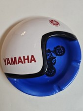 Vintage 1960's Yamaha Enduro Motorcycle Helmet Ashtray Dealer Ash Tray picture