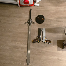 Devil May Cry Dante Rebellion Sword Plus Ebony And Ivory Handguns (Real Steel) picture