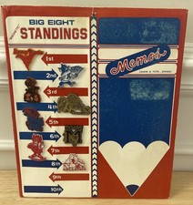 Rare Vintage Big Eight Conference Standings Board With All 8 Magnets picture