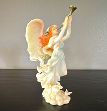 Roman Seraphim Classics Joyful Spirit Angel Christmas Ornament LE 1998 81610 picture