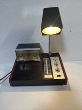 Vintage Longines Slumber Center LCR 500 AM FM Clock Radio Lamp Made Japan picture