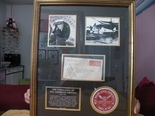 Basil L. Rowe autographed first day cover Pan-Am collection 1927-1928 with COA picture
