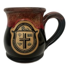 Deneen Pottery Mug William Jennings Bryan College “Christ Above All” - NWOB picture