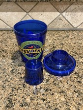 Vintage Chili's World Famous Presidente Margarita Since 94 Blue Shaker Pitcher picture