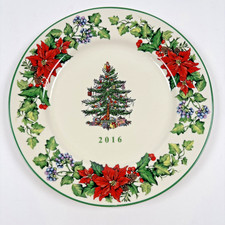 2016 Spode Christmas Tree Annual Collector Plate 8