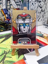Voltron Sketch Trading Card Original Art Signed by Artist Michael Fulcher picture