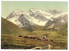 Photo:[Upper Engadine, Sertigthal, Grisons, Switzerland] picture