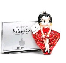 Vintage Kurt Adler Polonaise Collection Betty Boop Ornament 1996  picture