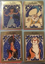 Disney's ALADDIN 1993 PANINI STICKER JASMINE JAFAR SULTAN RAJAH 🐯Gold CANADA🍁 picture