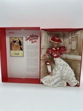 Coca-Cola Soda Fountain Sweetheart Barbie Doll Collector Edition 1996 picture