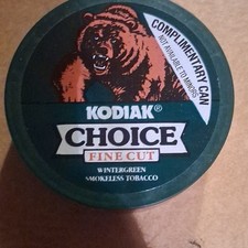 Kodiak Choice Fine Cut Wintergreen Smokeless Tobacco Complimentary Can 4 oz picture
