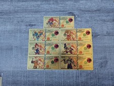 Cosmocats Thundercats Banknote Lot Card Collector Goodies Banknote Gold Lion picture