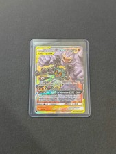 Marshadow & Machamp GX 82/214 Ultra Rare Holo Eng Unbroken Bonds Pokemon Card NM picture