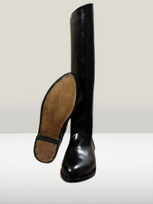 WW2 German Officer Boots Hand Made Genuine Leather Officers boot All Sizes Avail picture
