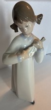GIRL WITH GUITAR LLADRO Collectible Retired Figurine picture