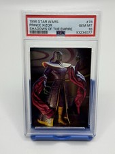 1996 TOPPS STAR WARS: SHADOWS OF THE EMPIRE PRINCE XIZOR #78 PSA 10 SDCC 2026 picture