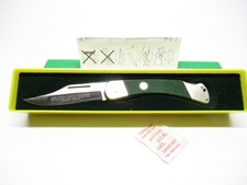 PUMA 465 GREEN BACK-PACKER LOCKBACK KNIFE IN ORIGINAL BOX 1974 MODEL picture