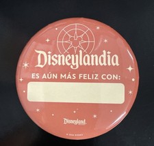 Disneyland DCA Disneylandia Spanish Button. RARE limited Edition picture