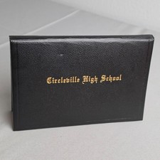 Vintage 1966 Circleville High School Ohio Diploma Eleanor Jane Rush Folder picture