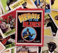 1992 R. Crumb Heroes of the Blues Musicians Complete 36 Card Set Yazoo Records picture
