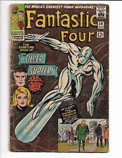 FANTASTIC FOUR 50 - G+ 2.5 - 3RD APPEARANCE OF SILVER SURFER - GALACTUS (1966) picture
