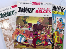 Asterix French Comic Book Lot 3 Dargaud 1980 1981 Goscinny Uderzo Vintage picture