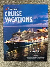 Newest CCL Carnival Cruise Line Cruise Ship Brochure, 84pgs Many Photos Ext/Int picture