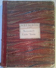 1883-1912 Knights Templar Masonic Cash Book  Morristown NJ Odo de St Amand No 12 picture
