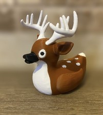 Deer Duck - 3D Print Figurine - Jeep Ducking Gift - Cruises - Collectible picture