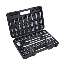 Anvil 64-Piece Drive SAE/Metric Socket Set w/ Case, 1/4 in. to 1/2 in. picture