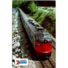 Amtrak's Modern Train The Coast Starlight 1985 Vintage Postcard SPO3 picture