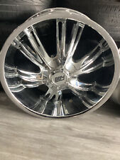 Chrome BBY Wheel  22x9 ET +15 dual drilled bolt pattern 5x100 and 5x135 picture