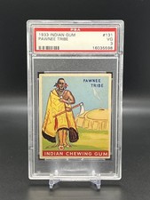 1933 Goudey Indian Gum Chief of the Pawnee Tribe #131 Graded PSA 3 Rare *BNB* picture