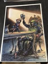 Doctor Doom & Rocket Raccoon #1 1:100 Gary Frank Virgin Variant Marvel 2025 picture