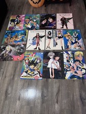 Vintage Lot of 12 ) 1990's Sailor Moon /more /Gloss Posters. 20.75 x 15 Inches. picture